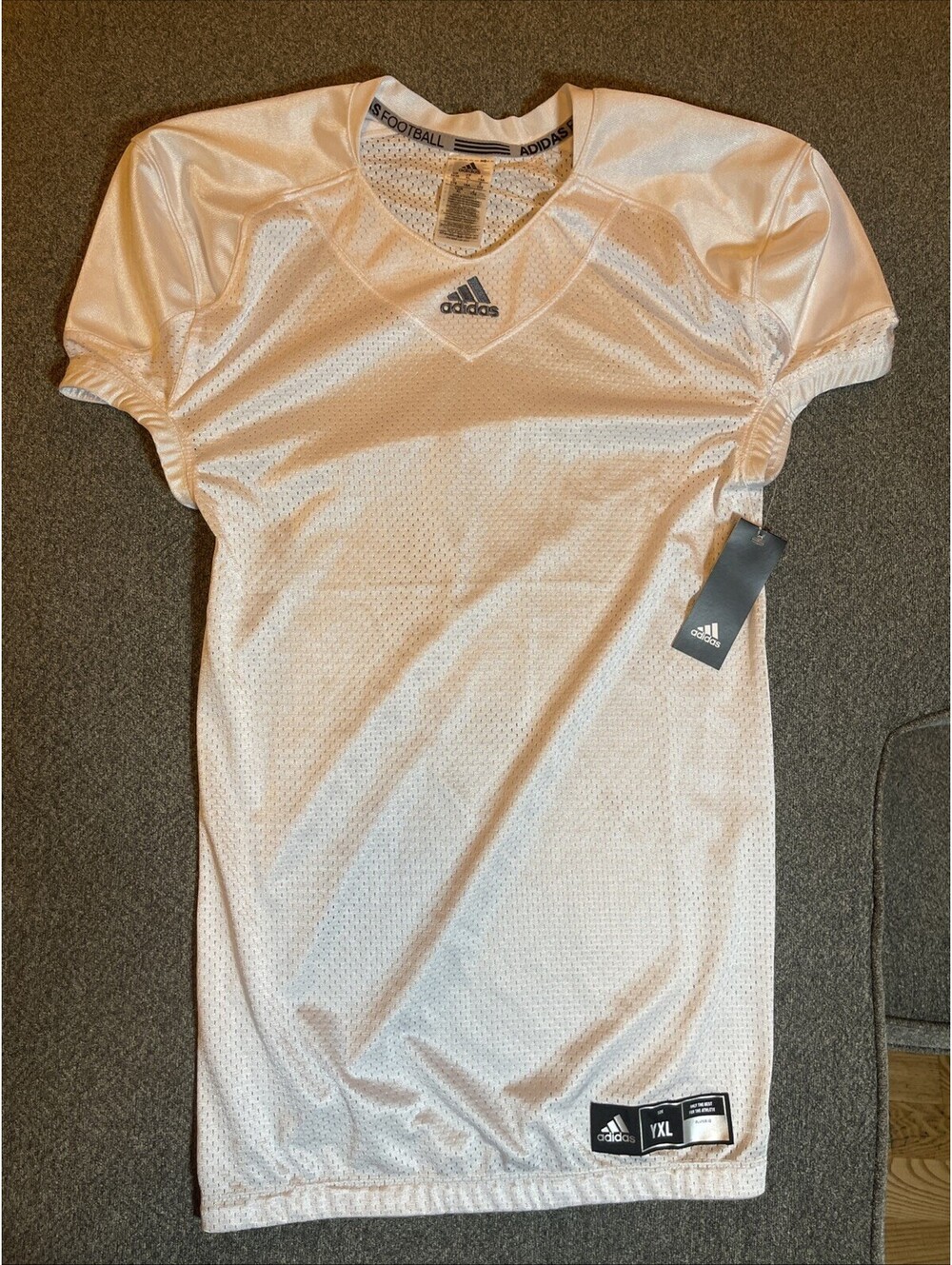 adidas Practice Jersey - Football White New with Tags Size XL